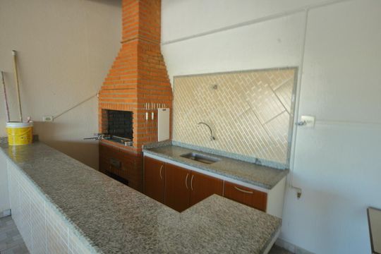 Área comum - Churrasqueira de apartamento à venda com 3 quartos, 63m² em Vila Santa Cassia, São Bernardo do Campo
