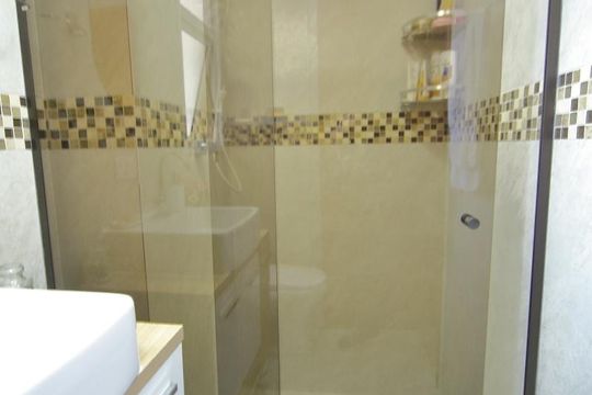 Banheiro  de apartamento à venda com 3 quartos, 63m² em Vila Santa Cassia, São Bernardo do Campo