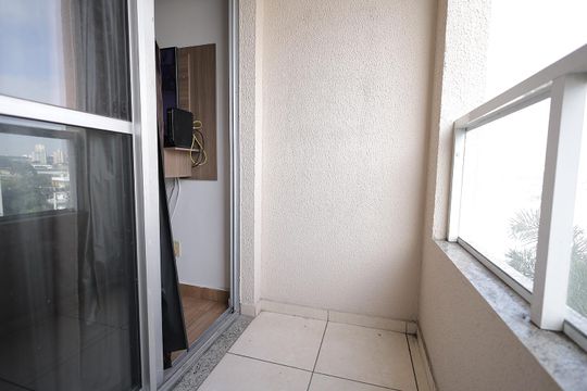 Sacada de apartamento à venda com 2 quartos, 50m² em Utinga, Santo André