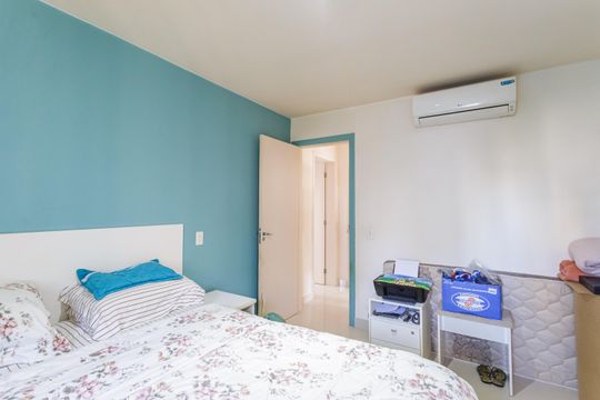 Suíte 2 de apartamento à venda com 3 quartos, 142m² em Moema, São Paulo