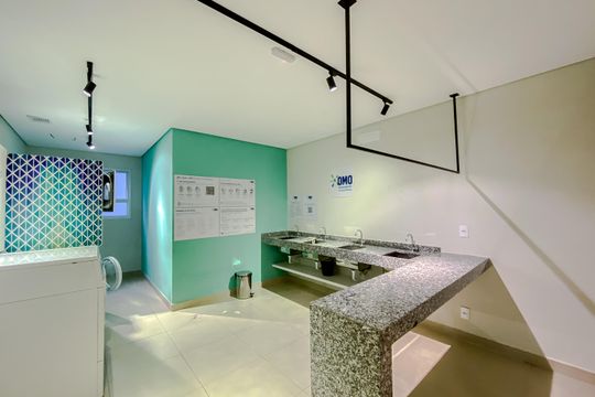 Área comum de kitnet/studio à venda com 1 quarto, 19m² em Brás, São Paulo