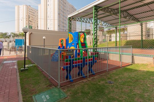 Área comum - Playground de apartamento para alugar com 2 quartos, 43m² em Parque Industrial, Campinas