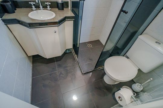 Banheiro da Suíte de apartamento para alugar com 3 quartos, 70m² em Butantã, São Paulo