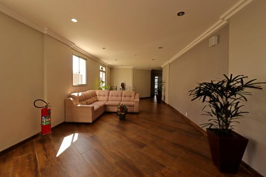 Área Comum - Hall de apartamento para alugar com 2 quartos, 55m² em Vila Guiomar, Santo André