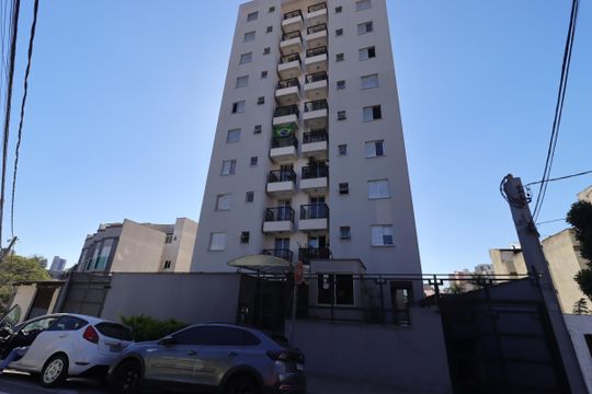 Fachada de apartamento para alugar com 2 quartos, 55m² em Vila Guiomar, Santo André