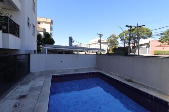 Área Comum - Piscina de apartamento para alugar com 2 quartos, 55m² em Vila Guiomar, Santo André