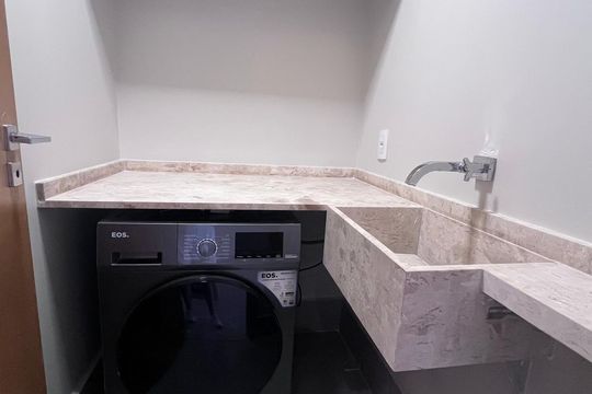 Área de serviço  de apartamento à venda com 2 quartos, 47m² em Setor Marista, Goiânia