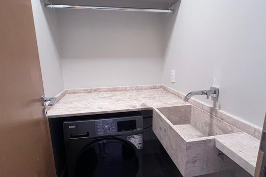 Área de serviço  de apartamento à venda com 2 quartos, 47m² em Setor Marista, Goiânia