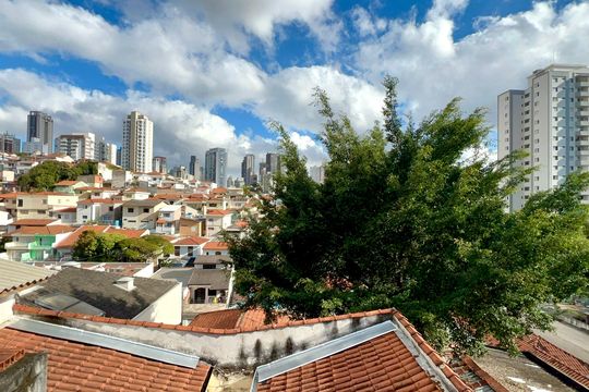 Vista da Varanda do Quarto de casa de condomínio para alugar com 2 quartos, 88m² em Pompeia, São Paulo
