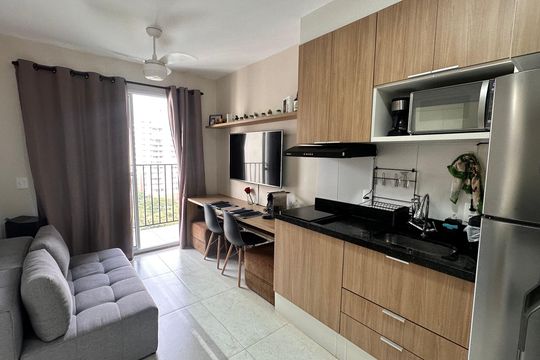 Apartamento à venda com 1 quarto, 27m² em Campo Belo, São Paulo