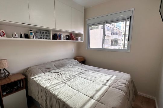 Apartamento à venda com 1 quarto, 27m² em Campo Belo, São Paulo