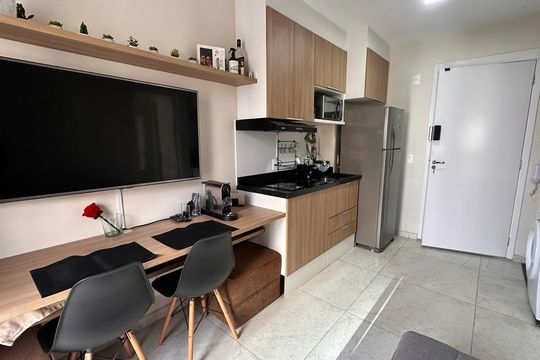 Apartamento à venda com 1 quarto, 27m² em Campo Belo, São Paulo