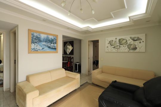 Sala de apartamento para alugar com 3 quartos, 96m² em Vila Gomes Cardim, São Paulo