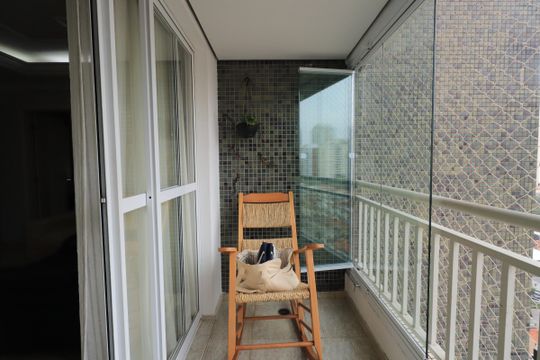 Sacada de apartamento para alugar com 3 quartos, 96m² em Vila Gomes Cardim, São Paulo