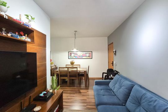 Sala de apartamento à venda com 2 quartos, 56m² em Santa Terezinha, São Bernardo do Campo