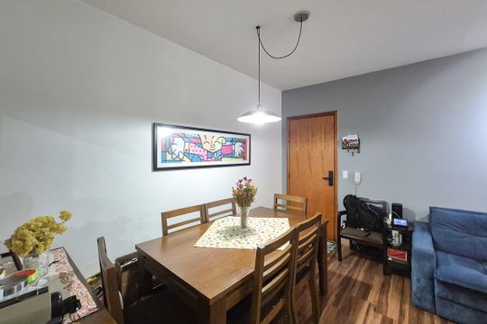Sala de apartamento à venda com 2 quartos, 56m² em Santa Terezinha, São Bernardo do Campo