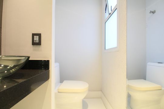 Lavabo de apartamento à venda com 1 quarto, 101m² em Vila Andrade, São Paulo