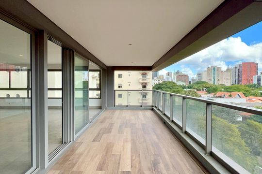 Varanda de apartamento à venda com 3 quartos, 278m² em Jardim Paulista, São Paulo