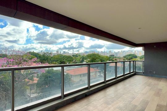 Varanda de apartamento à venda com 3 quartos, 278m² em Jardim Paulista, São Paulo