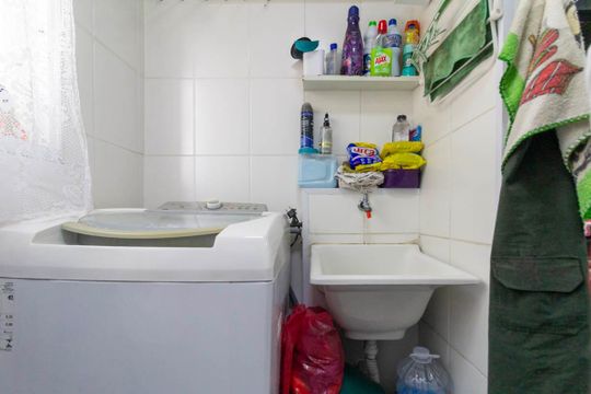 Cozinha e Área de Serviço de apartamento à venda com 2 quartos, 48m² em Jardim Brasilia (zona Leste), São Paulo