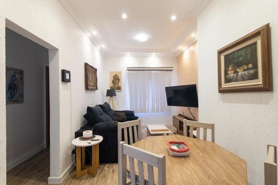 Sala de apartamento à venda com 2 quartos, 89m² em Rebouças, Curitiba