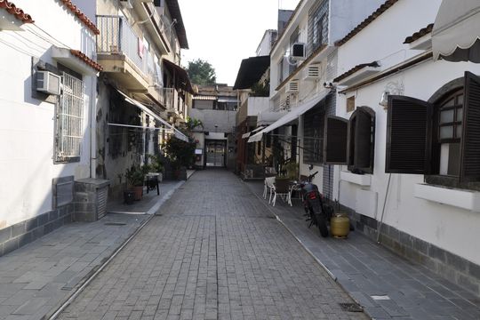 Fachada de casa de condomínio à venda com 2 quartos, 62m² em Engenho de Dentro, Rio de Janeiro