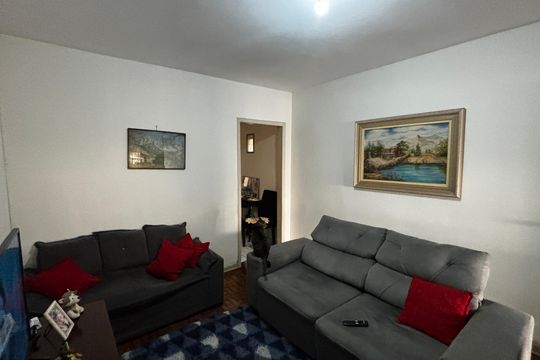 Sala de casa à venda com 2 quartos, 108m² em Jardim Jamaica, Santo André