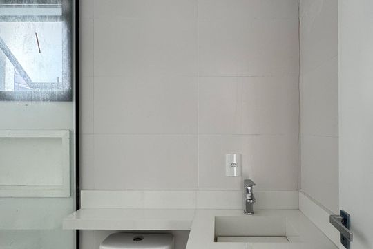 Banheiro - Suíte de apartamento à venda com 2 quartos, 67m² em Nova Petrópolis, São Bernardo do Campo