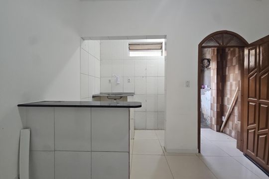 Sala/Cozinha de casa para alugar com 3 quartos, 55m² em Boca do Rio, Salvador