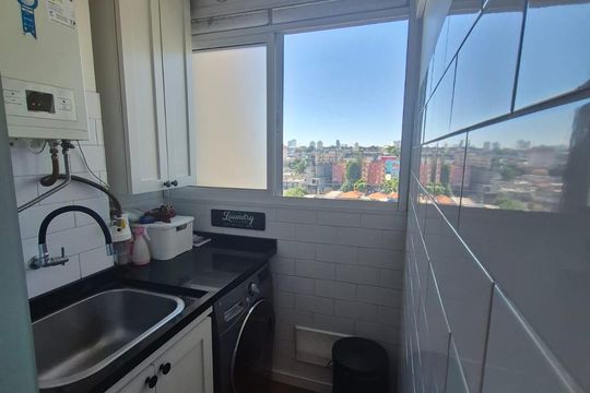 Área de serviço de apartamento para alugar com 2 quartos, 52m² em Vila Santana, São Paulo