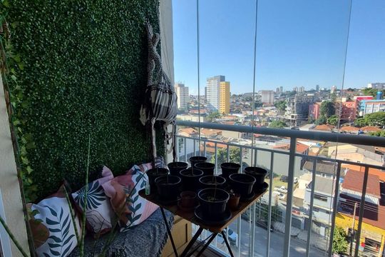Varanda de apartamento para alugar com 2 quartos, 52m² em Vila Santana, São Paulo