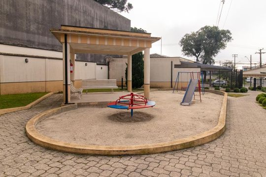Área comum - Playground de apartamento para alugar com 3 quartos, 71m² em Novo Mundo, Curitiba