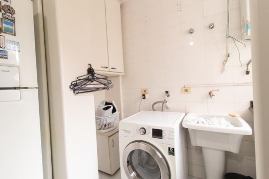 Área de Serviço de apartamento para alugar com 3 quartos, 71m² em Novo Mundo, Curitiba