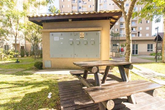 Área comum - Churrasqueira de apartamento para alugar com 2 quartos, 76m² em Fanny, Curitiba