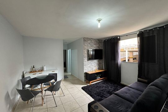 Sala de apartamento à venda com 2 quartos, 60m² em Setor Negrão de Lima, Goiânia