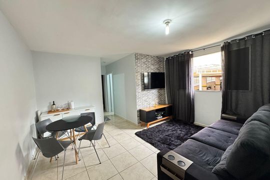 Sala de apartamento à venda com 2 quartos, 60m² em Setor Negrão de Lima, Goiânia