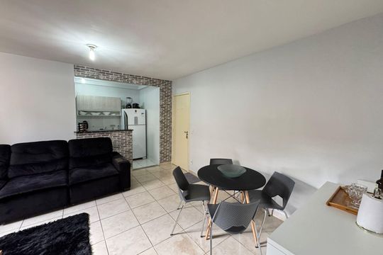 Sala de apartamento à venda com 2 quartos, 60m² em Setor Negrão de Lima, Goiânia