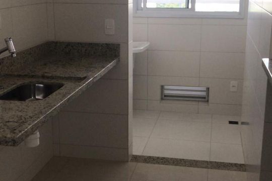 Cozinha de apartamento à venda com 2 quartos, 64m² em Setor Leste Universitário, Goiânia