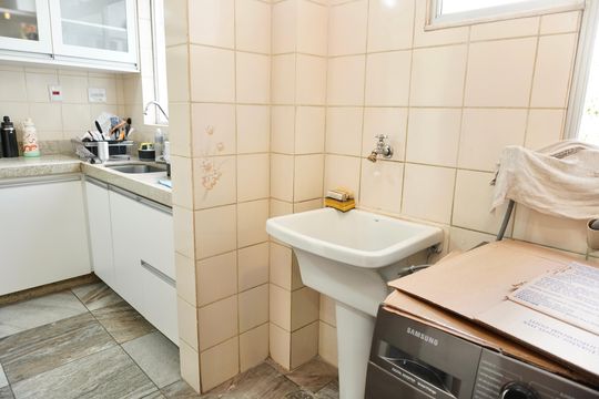 Área de Serviço de apartamento à venda com 3 quartos, 96m² em Santo Antônio, Belo Horizonte
