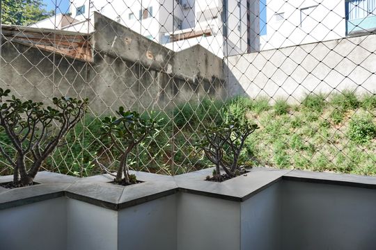 Suíte - Varanda de apartamento à venda com 3 quartos, 96m² em Santo Antônio, Belo Horizonte