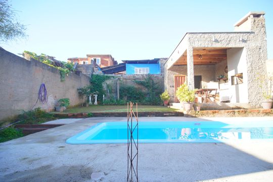 Vista da Suíte de casa à venda com 3 quartos, 150m² em Santo Andre, São Leopoldo