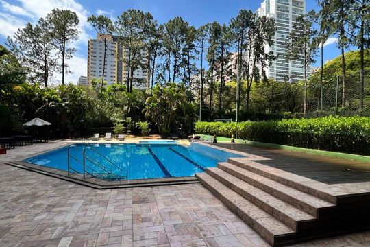 Área comum de apartamento para alugar com 1 quarto, 57m² em Alphaville Industrial, Barueri