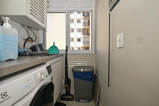 Área de Serviço  de apartamento à venda com 2 quartos, 56m² em Vila Andrade, São Paulo