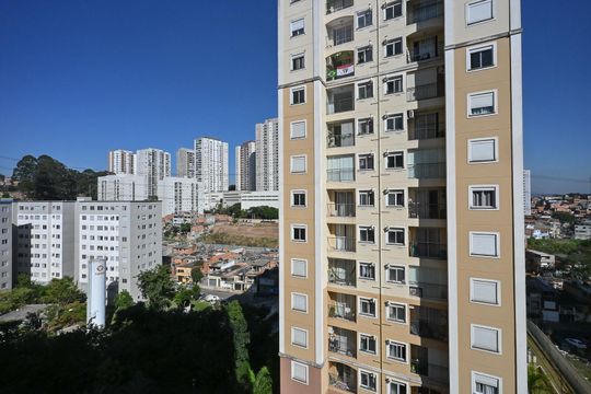 Vista de apartamento à venda com 2 quartos, 56m² em Vila Andrade, São Paulo