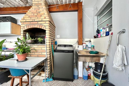 Área de Serviço de casa à venda com 3 quartos, 137m² em Vila do Encontro, São Paulo