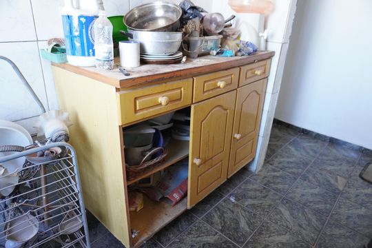 Cozinha de apartamento à venda com 2 quartos, 44m² em Vila Robertina, São Paulo