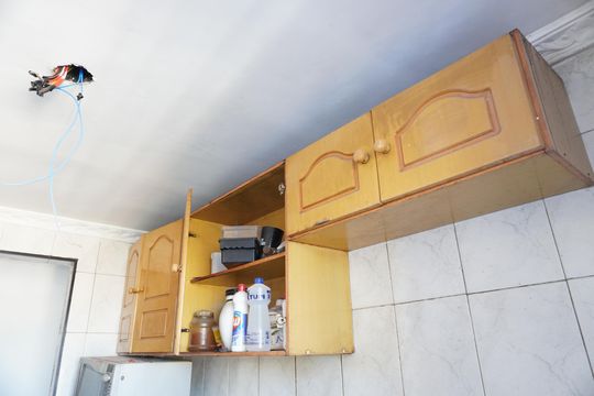 Cozinha de apartamento à venda com 2 quartos, 44m² em Vila Robertina, São Paulo