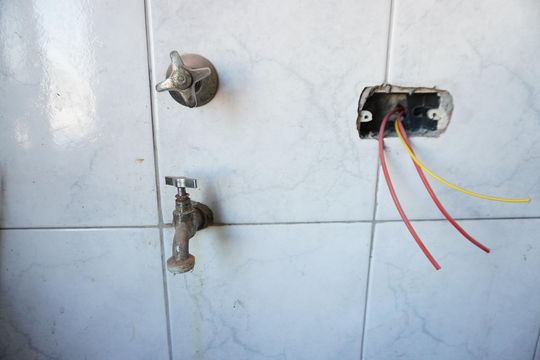 Área de serviço de apartamento à venda com 2 quartos, 44m² em Vila Robertina, São Paulo