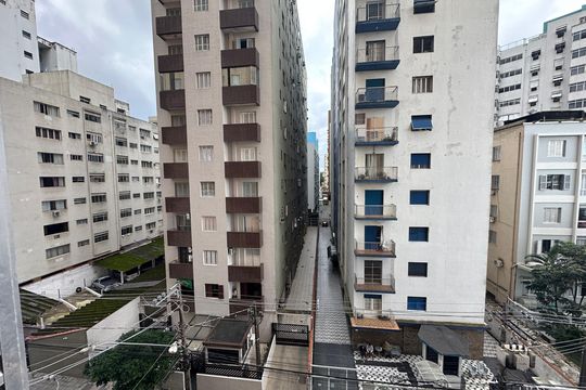 Vista do Quarto de apartamento para alugar com 1 quarto, 45m² em Centro, São Vicente