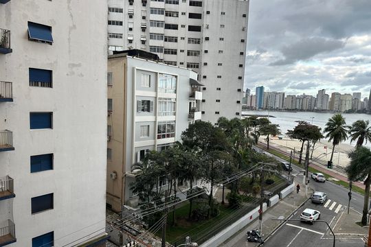 Vista do Quarto de apartamento para alugar com 1 quarto, 45m² em Centro, São Vicente